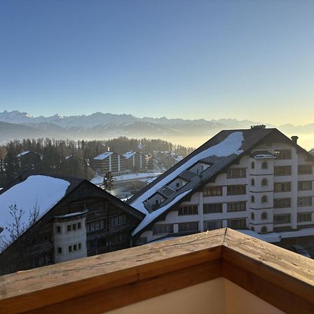 L’Eperon Center Crans wonderful view Appartement Buitenkant foto