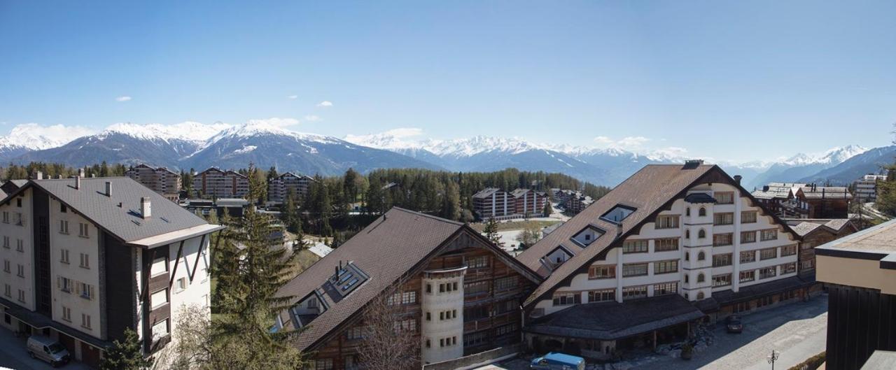 L’Eperon Center Crans wonderful view Appartement Buitenkant foto