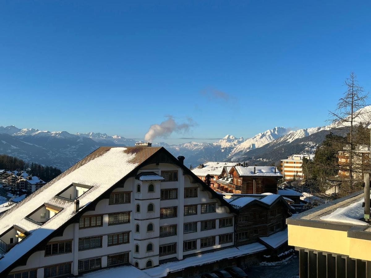 L’Eperon Center Crans wonderful view Appartement Buitenkant foto