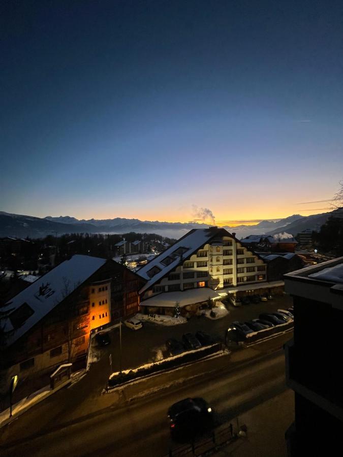 L’Eperon Center Crans wonderful view Appartement Buitenkant foto