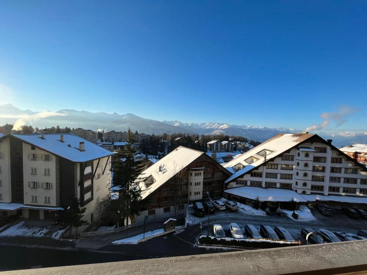 L’Eperon Center Crans wonderful view Appartement Buitenkant foto