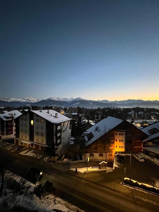L’Eperon Center Crans wonderful view Appartement Buitenkant foto