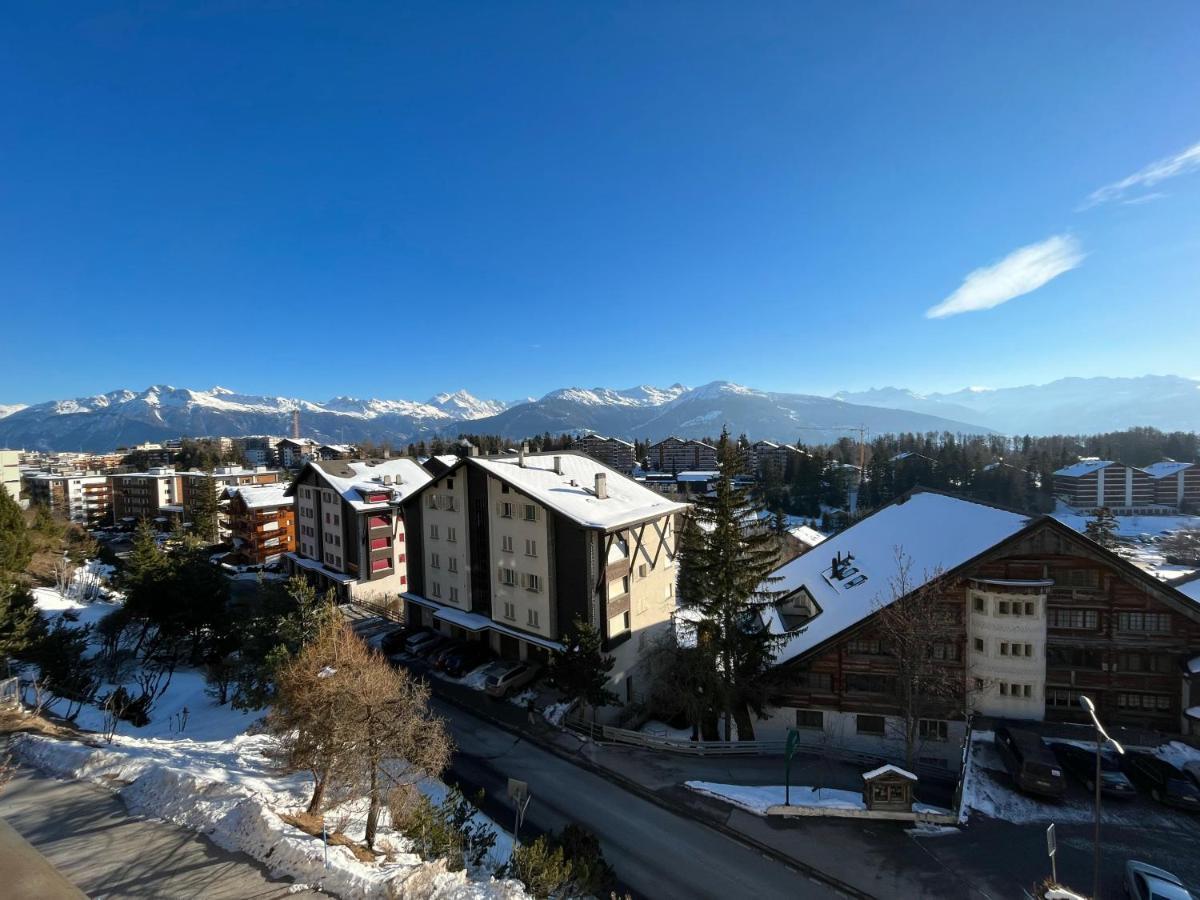 L’Eperon Center Crans wonderful view Appartement Buitenkant foto