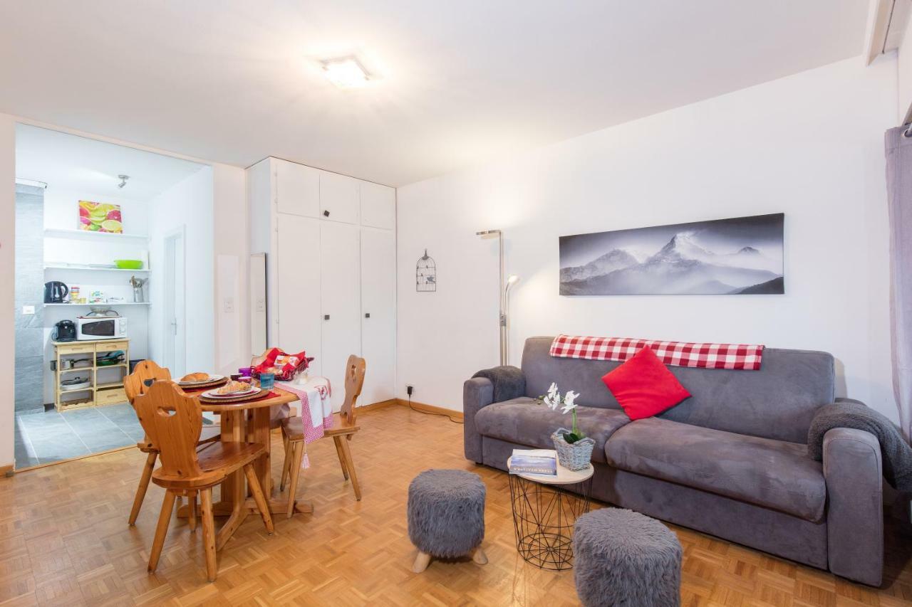 L’Eperon Center Crans wonderful view Appartement Buitenkant foto