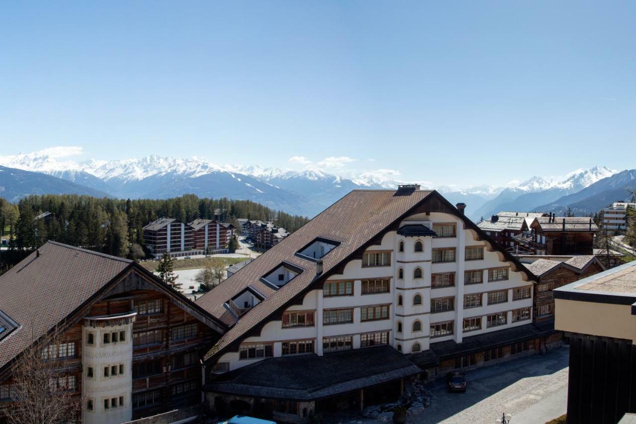 L’Eperon Center Crans wonderful view Appartement Buitenkant foto
