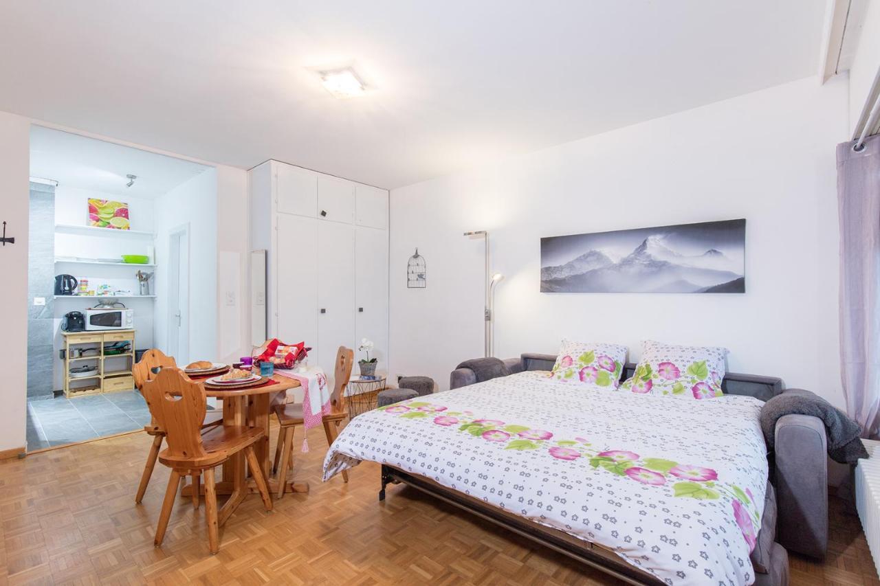 L’Eperon Center Crans wonderful view Appartement Buitenkant foto